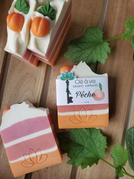 Savon naturel - Pêche - Clé à vie